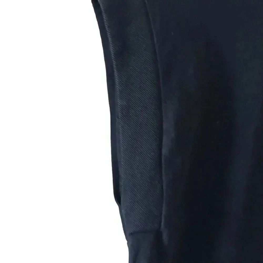 Zara Women’s Black Solid Crewneck Cotton Essential Sleeveless T-Shirt SZ S #1164